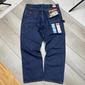 Wrangler Riggs Workwear Cool Vantage Utility Jeans 38x30 NWT Carpenter Denim Y2K